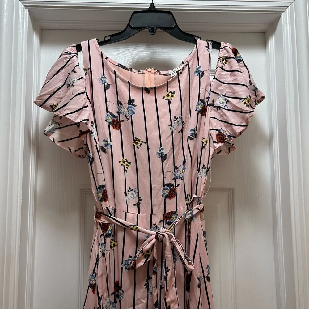 Pink Ruffle Dress - Picture 2 of 10